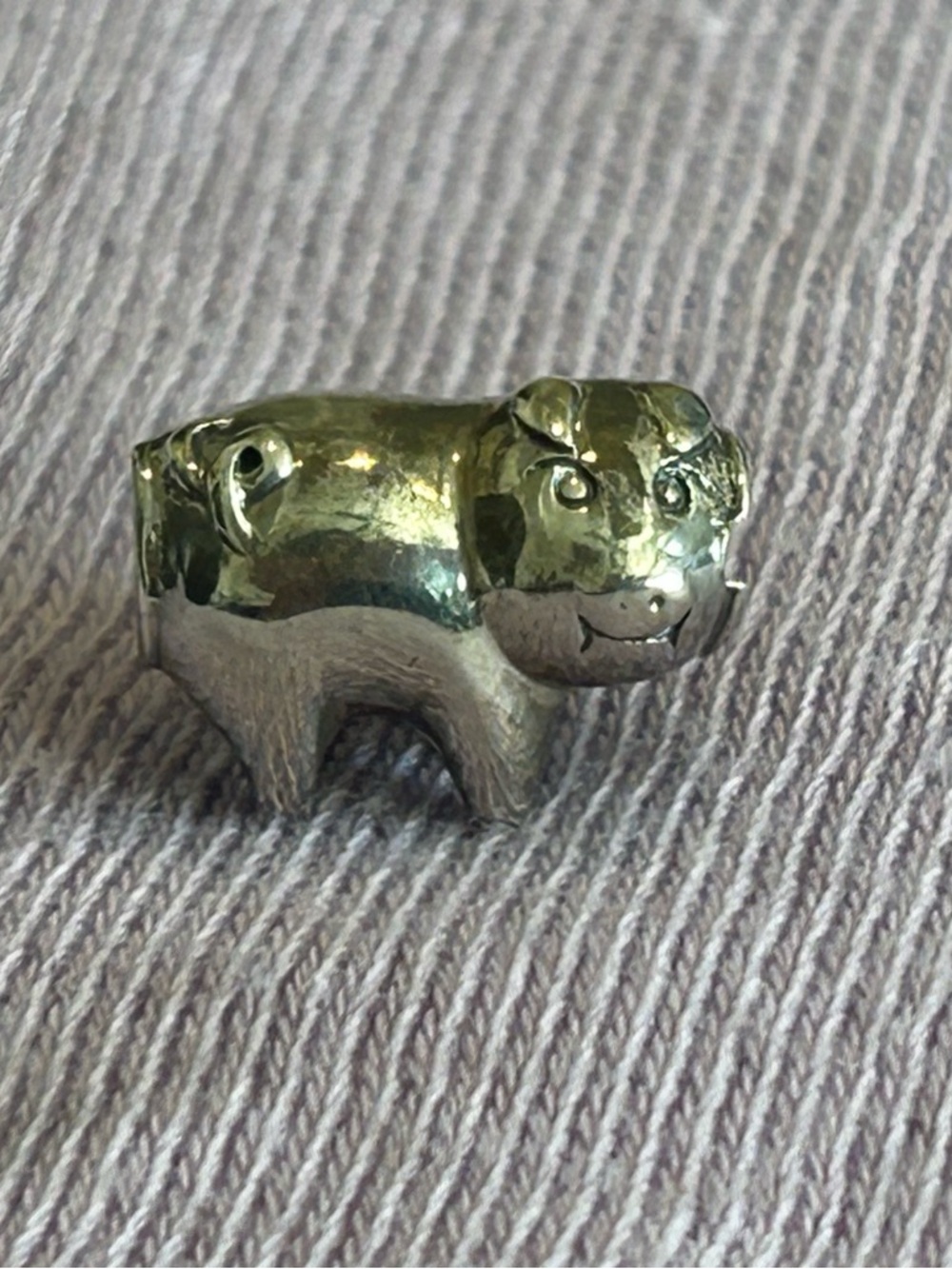Halia "Pig" Charm - Sterling Silver